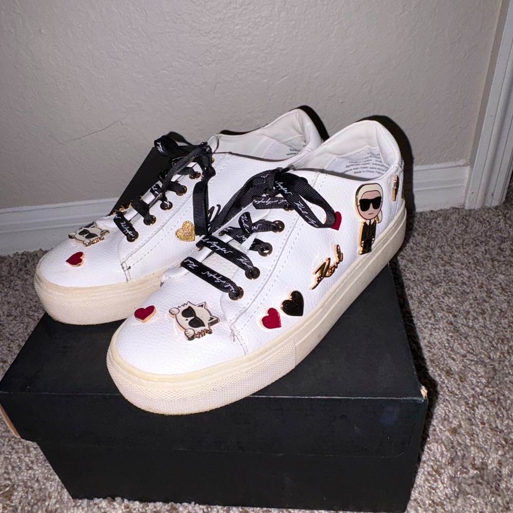 White sneakers Karl Lagerfeld